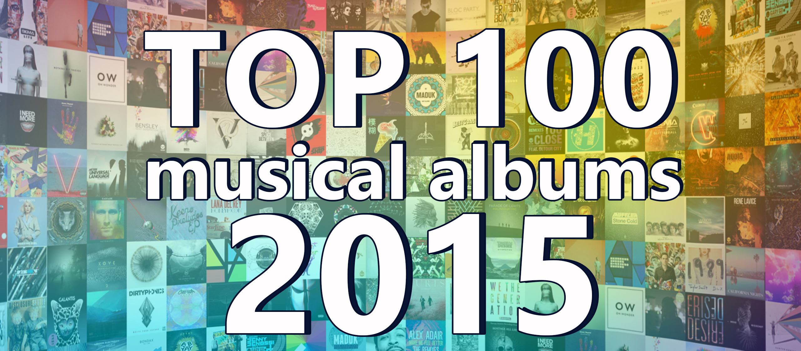 ТОП 100 Музыкальных альбомов 2015 по версии Splase / TOP 100 Musical Albums of 2015 version by Splase 