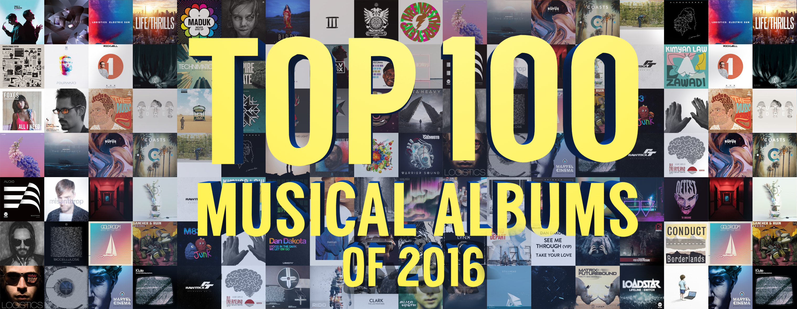 ТОП 100 Музыкальных альбомов 2016 по версии Splase / TOP 100 Musical Albums of 2016 version by Splase 