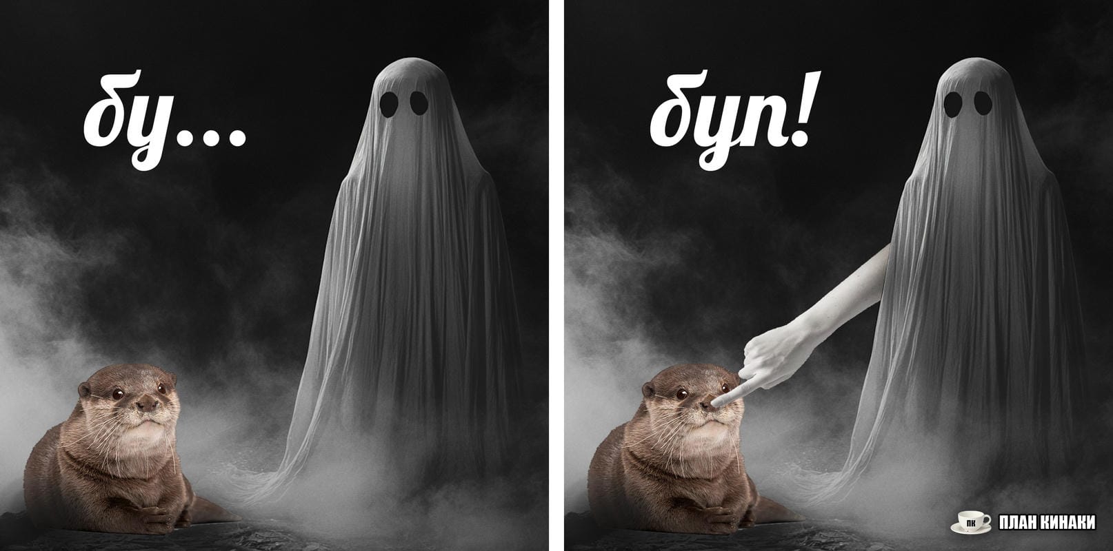 План Кинаки - мемы про выдр и других животных