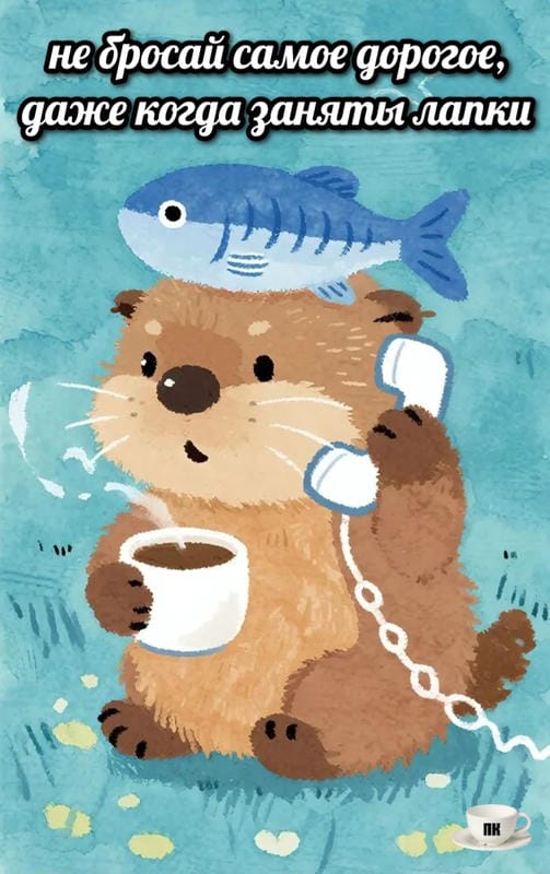 План Кинаки - мемы про выдр и других животных