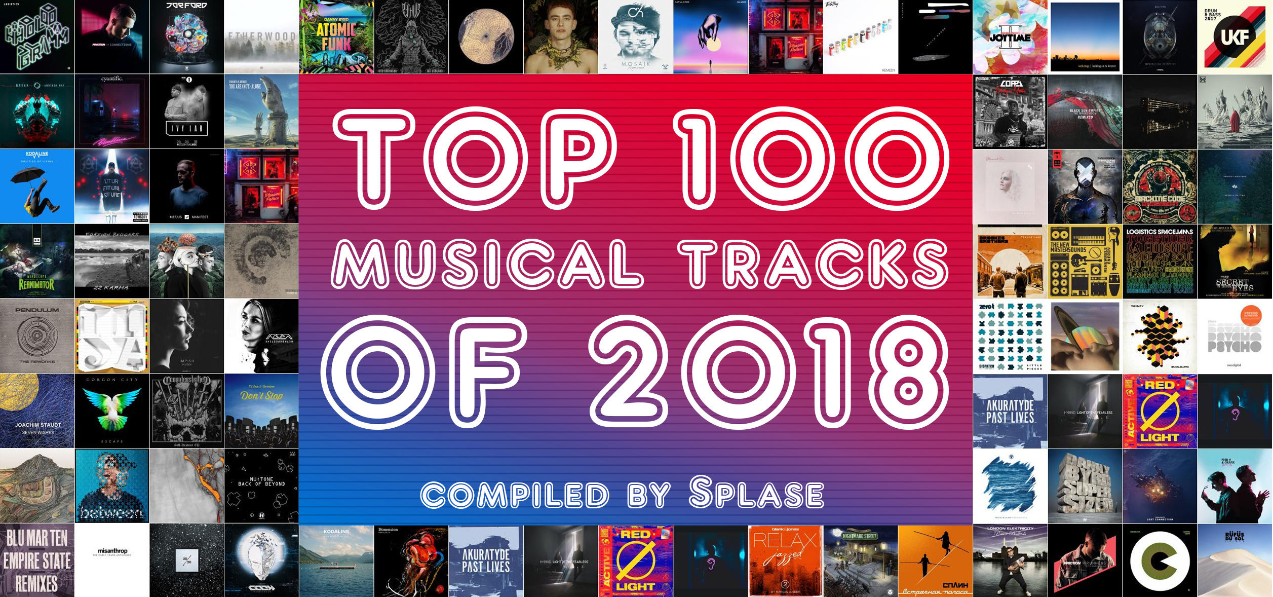 ТОП 50 Музыкальных треков 2017 года по моей версии / TOP 50 Musical Tracks of 2017 compiled by Splase