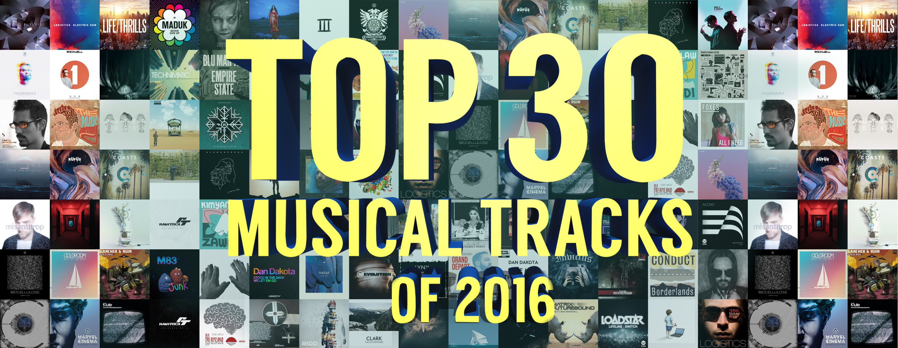 ТОП 30 Музыкальных треков 2016 по версии Splase / TOP 30 Musical Tracks of 2016 version by Splase
